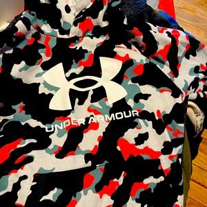 Under Armour hoodie, youth large.